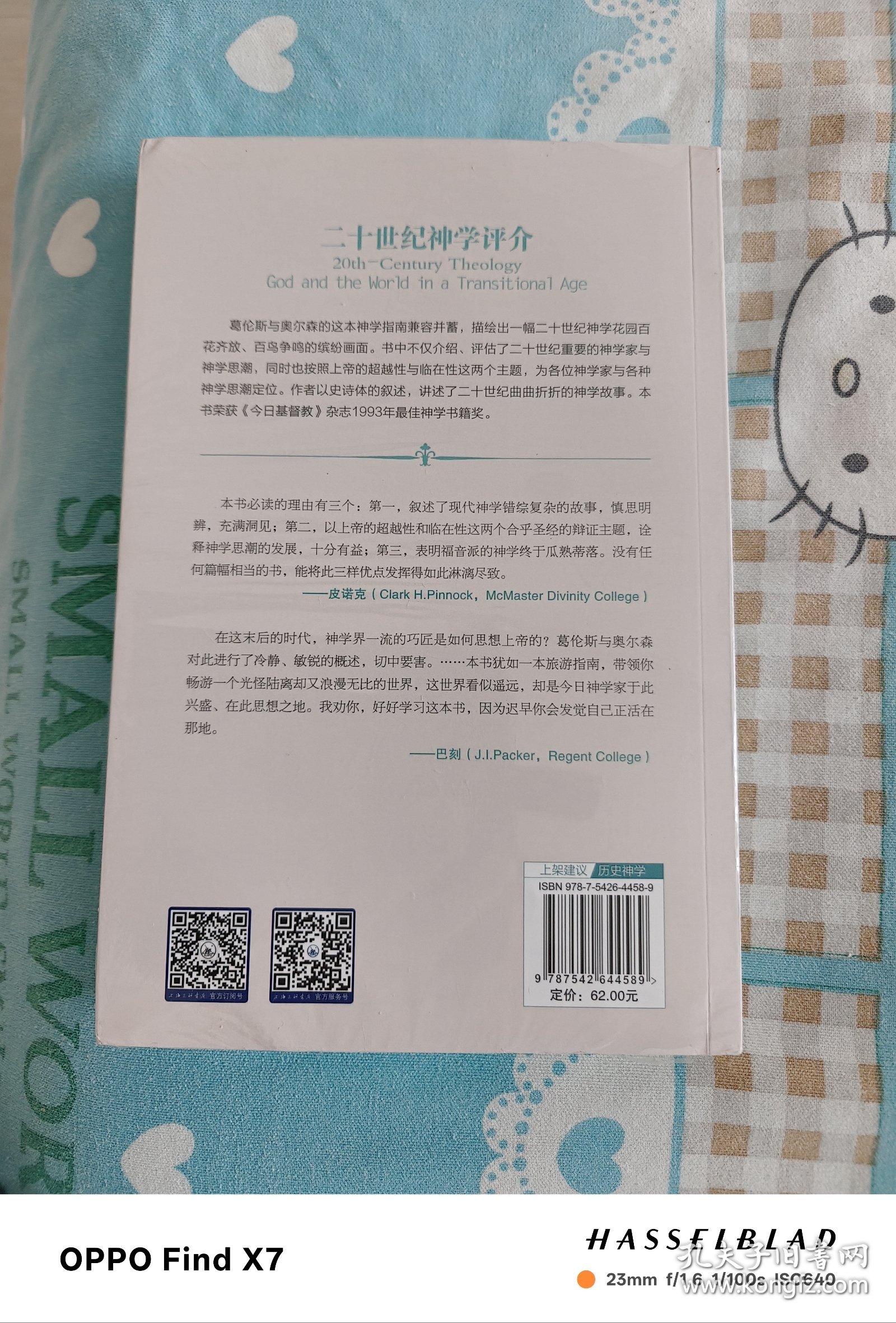 二十世纪神学评介：超越性与临在性的平衡