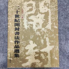 二十世纪开封书法作品选集（16开精装）仅印800册