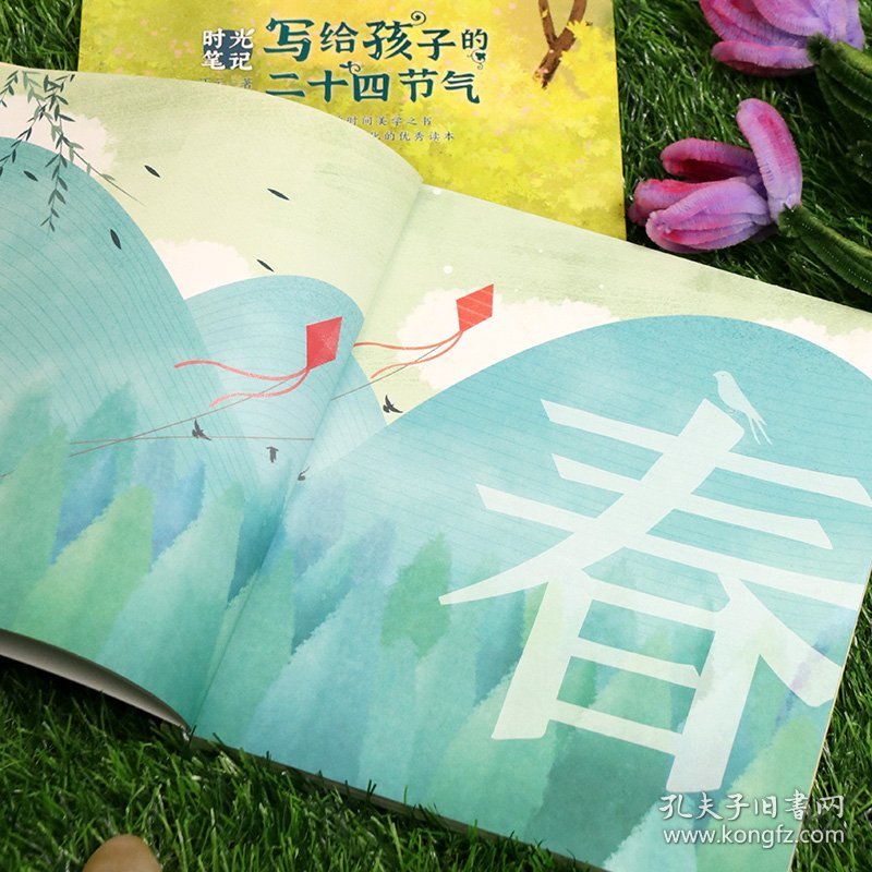 全新正版现货 时光笔记——写给孩子的二十四节气 9787539576565 丁云 福建少年儿童出版社
