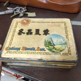 中国特产:金鸡牌冬虫夏草铁盒