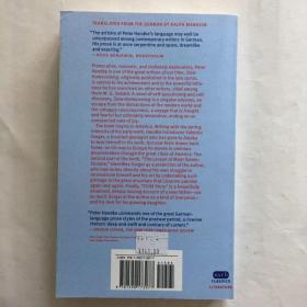 英文原版 缓慢的归乡 Slow Homecoming 彼得·汉德克 Peter Handke诺贝尔文学奖 经典文学小说