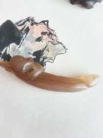 收到的玛瑙玉雕