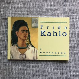 Frida Kahlo Postcard Book   艺术明信片书