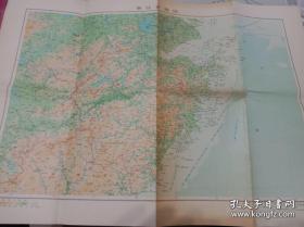 1984年浙江省地图（附主要城市地图）
