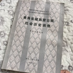 青海省藏族蒙古族社会历史调查