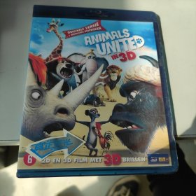 原版光盘：动物总动员 3D高清 蓝光光盘