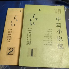 1990 中篇小说选1、2两册