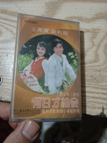 磁带: 王洁实、谢莉斯《何日才相会》 1981（云雀版）