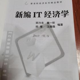 新坐标经济系列精品教材：新编IT经济学