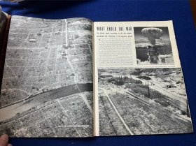 1945年9月美国生活杂志，封面人物为麦克阿瑟将军，主要内容详细报道日本在东京湾的美国战列舰密苏里号向同盟国投降的签降仪式专题报道及二战投降仪式，原子弹爆破的日本境况