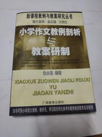 小学作文教例剖析与教案研制——新课程教例与教案研究丛书