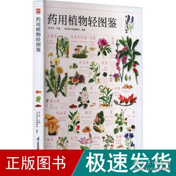 药用植物轻图鉴 中药学  新华正版