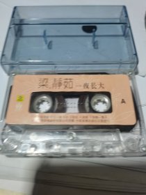 磁带：梁静茹 一夜长大 、【无盒标】