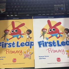 First Leap Primary STUDENT BOOK 1A+WORKBOOK 1A 两本合售