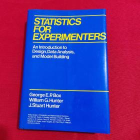 STATISTICS FOR EXPERIMENTERS  An Introduction to Design, Data Analysis, and Model Building