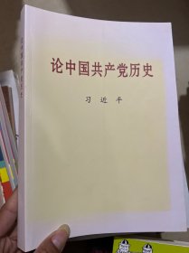 论中国共产党历史大字本