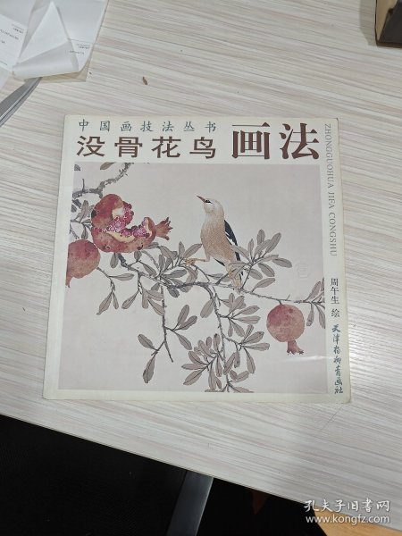 中国画技法丛书：没骨花鸟画法（实图）