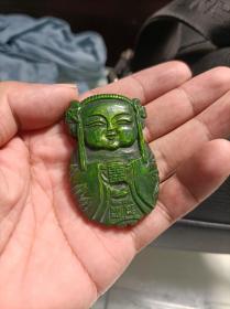 染色虬角大福娃