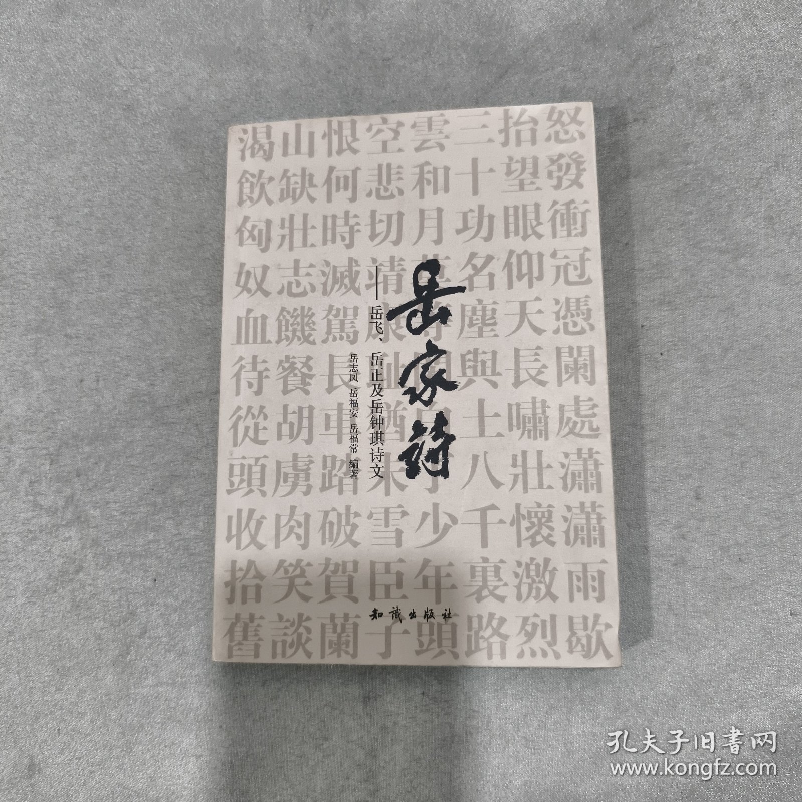 岳家诗 : 岳飞、岳正及岳钟琪诗文