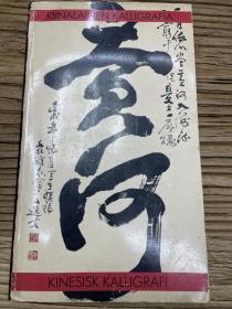 中国书法 挪威文