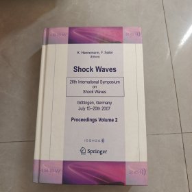 Shock Waves 26th International Symposium on Shock Waves