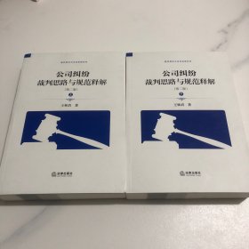 公司纠纷裁判思路与规范释解（第二版 套装上下册）