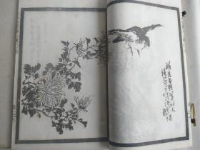 民国14年 (1925) 九思斋主编《三希堂画宝又名三希堂画谱大观（菊谱大观两册） 莫厘山人编辑 上海大华书局出版发行