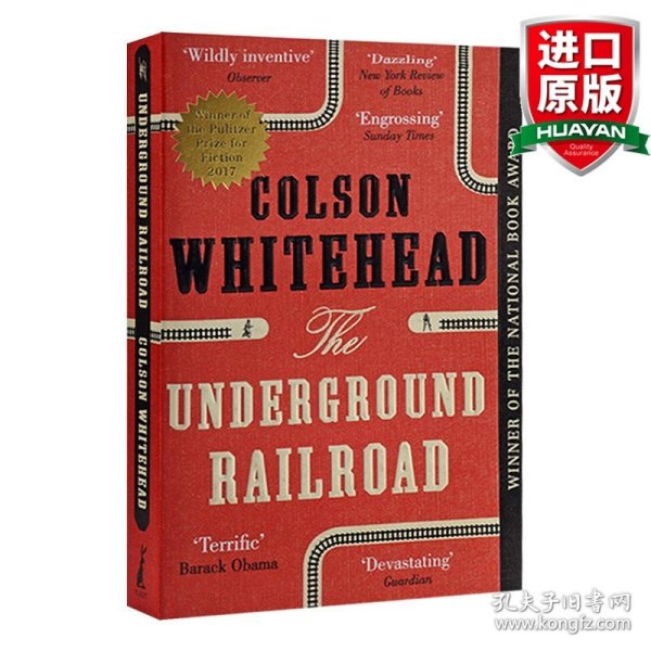 英文原版 The Underground Railroad  地下铁道  2017普利策小说奖 英文版 进口英语原版书籍