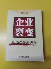 企业裂变：魏杰教授演讲集