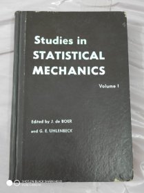 Studies in STATISTICAL MECHANICS Volume 1 （统计力学研究 第1卷）