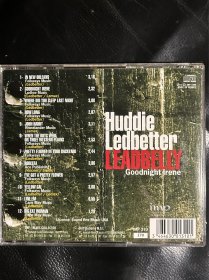 Lead Belly的Goodnight Irene ，法国版，这张里面选了lead belly本人演唱的nirvana涅槃乐队kurt cobain在unplugged现场里翻唱的where did you sleep last night，原版cd盘面完好