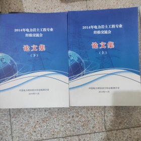 2014年电力岩土工程专业经验交流会论文集 上下册