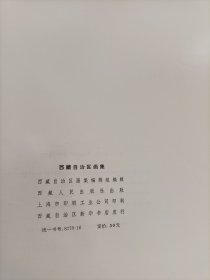 西藏自治区画集（原装塑封皮未拆封，品特好）