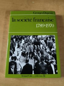 La société francaise 1789-1970