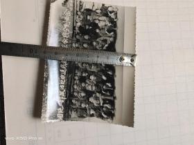 老照片（油建二部政治处欢送战友赴新区会战留念〉
