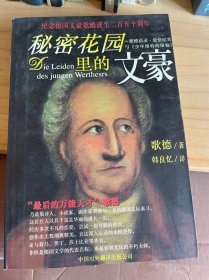 纪念德国文豪歌德诞生二百五十周年 秘密花园与《少年维特的烦恼》里的文豪 歌德/著 韩良忆/译 中国对外翻译出版公司