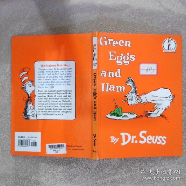 Green Eggs and Ham绿鸡蛋和火腿 英文原版