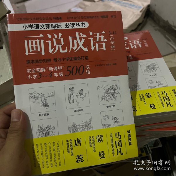 画说成语（小学版） 3~4年级（新课标同步对照学生成语拓展必读，紧贴语文教材。看图学成语，用简明有趣的方式，启发孩子的学习兴趣。）