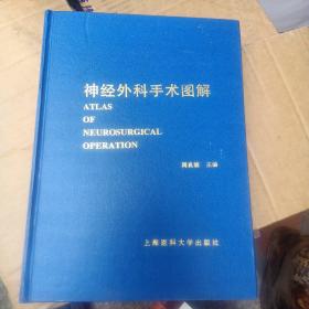 神经外科手术图解（精装、16开）品好