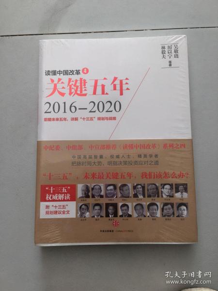 读懂中国改革4：关键五年2016--2020