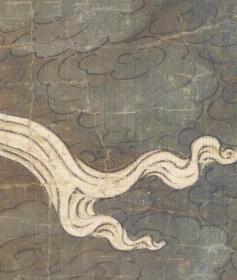 微喷艺术，观音水陆画立轴哑舍私藏（辽907-1125AD佚名 ）。纸本大小82.51*153.64厘米。宣纸艺术微喷复制。
