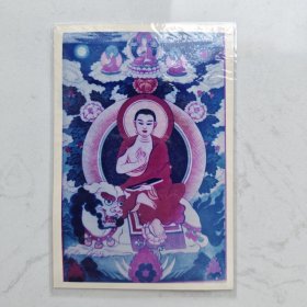南无大智文殊师利菩萨彩绘照片(比丘相)/带原装袋
