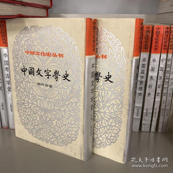 中国文学史（中国文化史丛书）上下册 精装一版一印