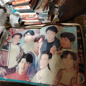 早期压膜海报，八大天王