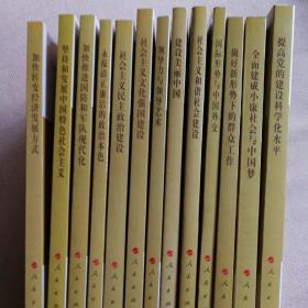 第四批全国干部学习培训教材全套13本合售：全面建成小康社会与中国梦等