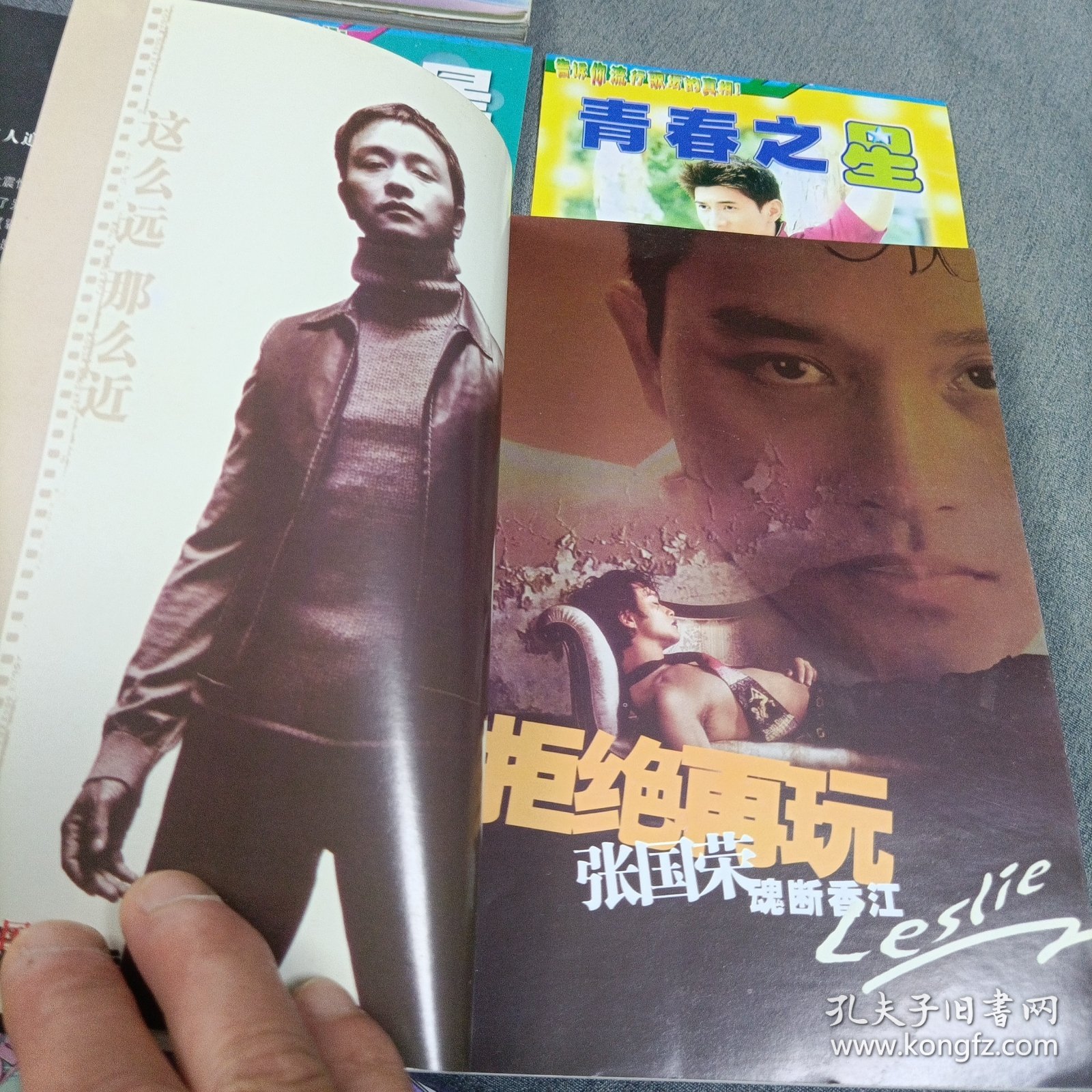 拒绝再玩《张国荣魂断香江》、童话里的公主《梁咏琪》、青春之星《港剧红星日历手册，2册》、叛逆小子——谢霆锋