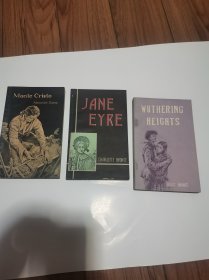 Monte Cristo JANE EYRE WUTHERING HEIGHTS 简爱 基度山伯爵呼啸山庄 英文读本 三册合售 32开