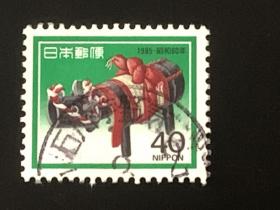 日本信销邮票   1985   年贺邮票 （要的多邮费可优惠）