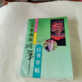 二万常用词钢笔行书字帖