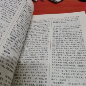 中医大辞典方剂分册